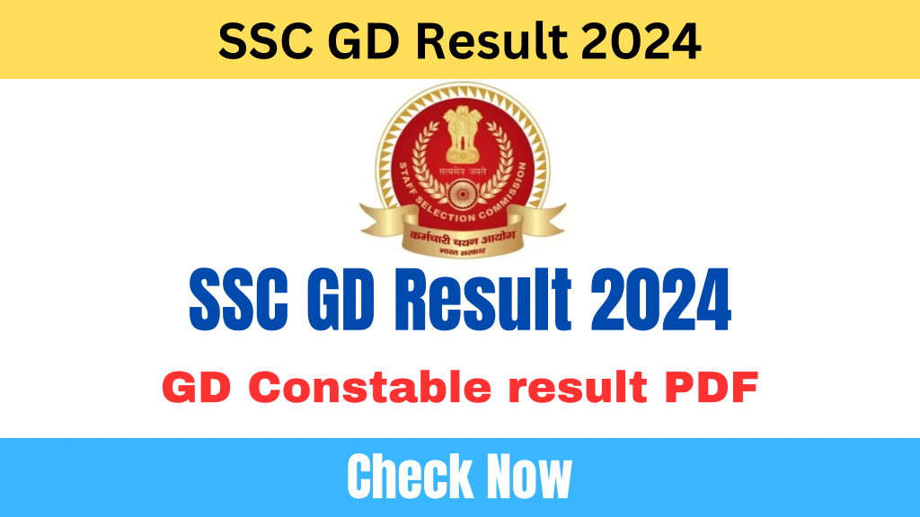 SSC GD Result 2024 Releases Shortly ssc.gov.in Live GD Constable